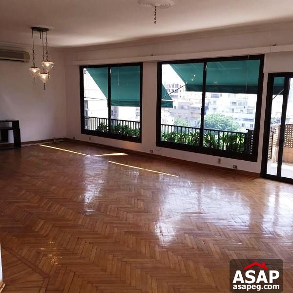 Apartment with Big Terrace for Rent in Zamalek Apartment with Big Terrace for Rent in Zamalek