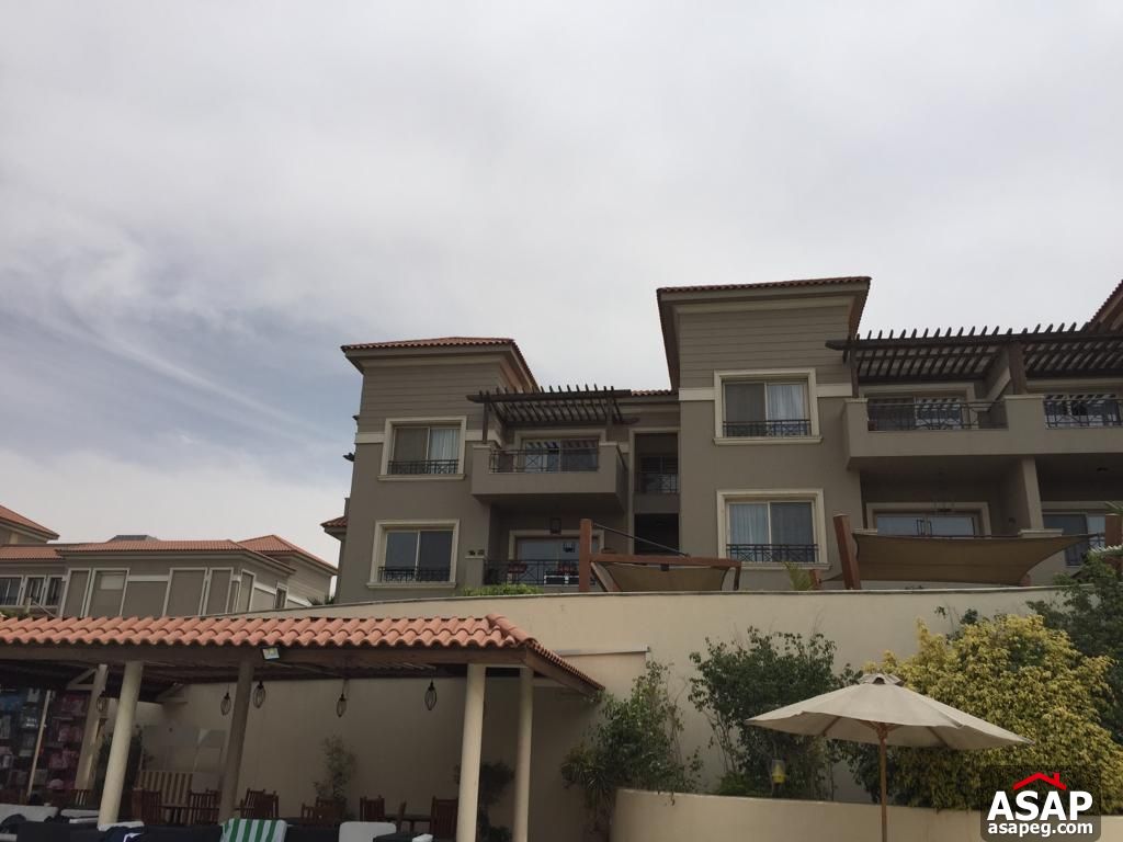 Apartment with Pool View for Rent in Katameya Heights Apartment with Pool View for Rent in Katameya Heights