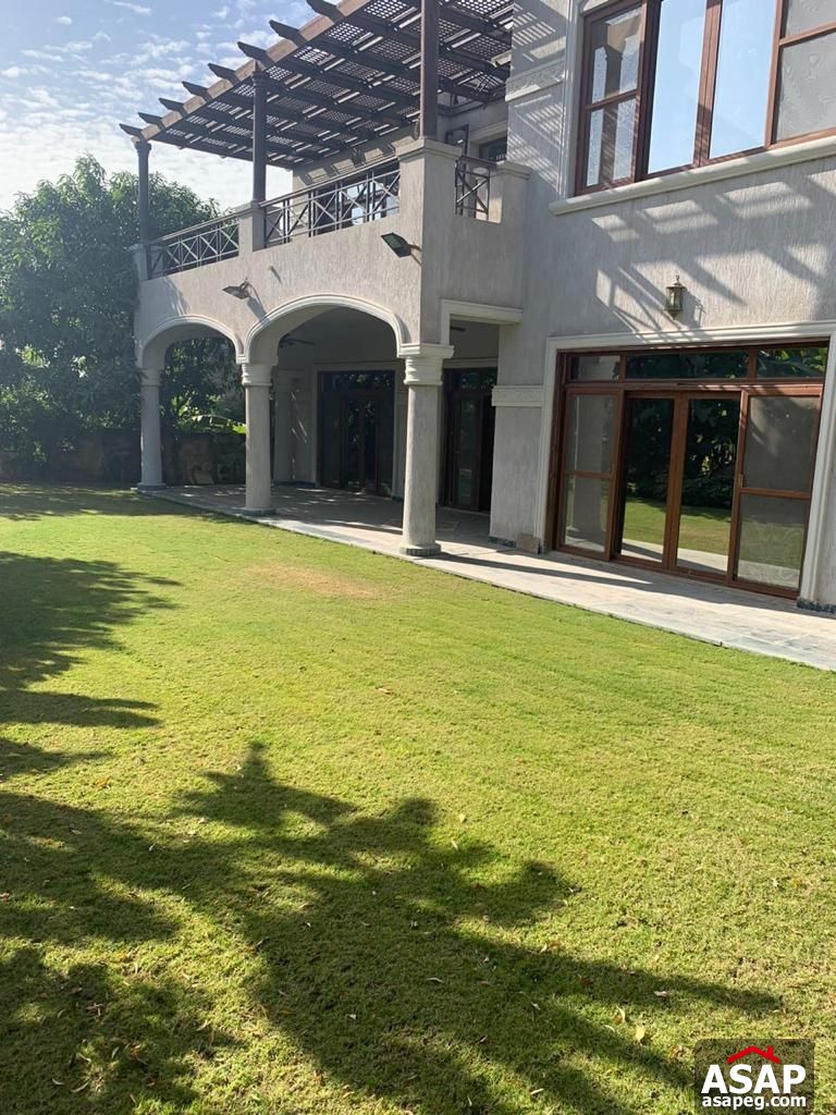 Stand Alone with Big Garden for Rent in Lake View Compound