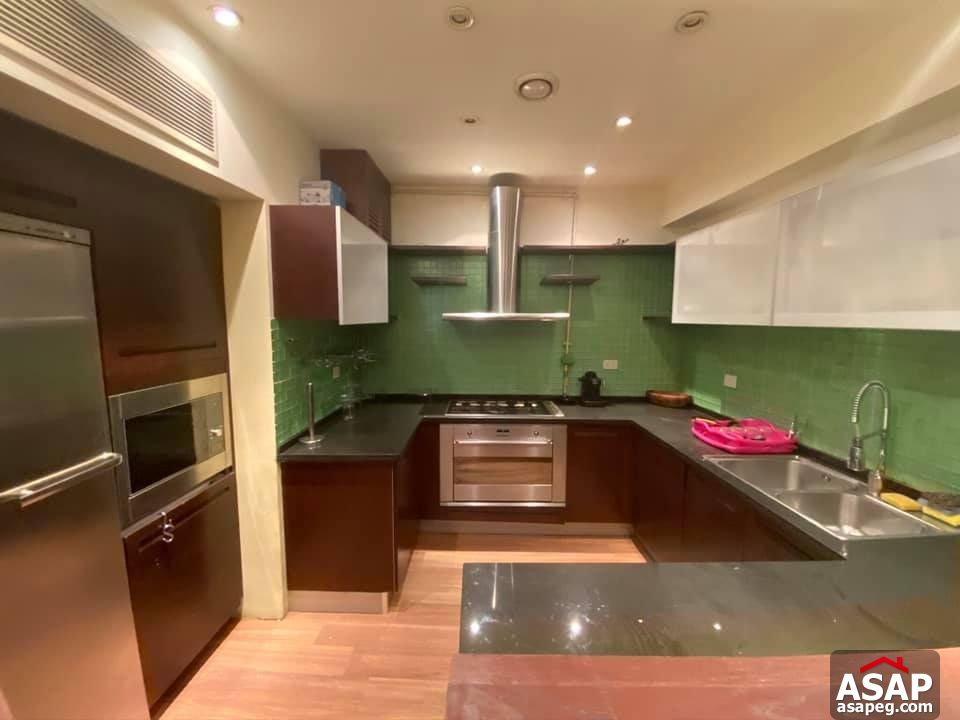 Furnished Flat with Nile View in Zamalek