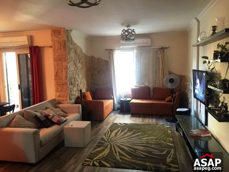 Fully Furnished Apartment with Balcony in Rehab Fully Furnished Apartment with Balcony in Rehab