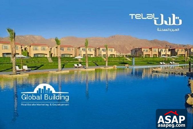 Chalet Super lux for sale cash at Telal el sokhna
