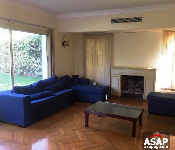 Villa with Garden for Rent in Katameya Heights Villa with Garden for Rent in Katameya Heights