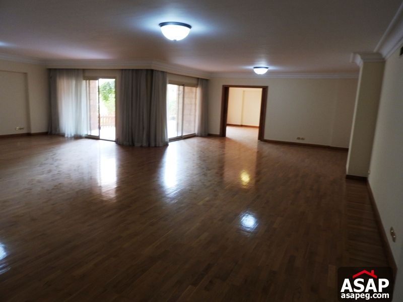 Apartment with Garden in Maadi for Rent