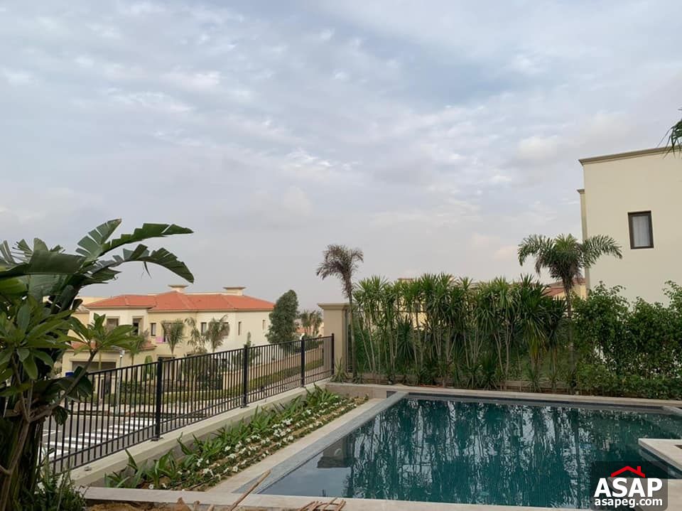 Twin House with Private Pool for Rent in Uptown Cairo Twin House with Private Pool for Rent in Uptown Cairo