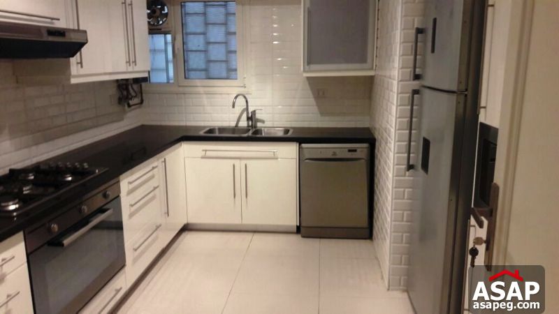 Furnished Apartment with Nice Balcony in Zamalek