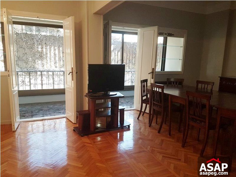Apartment with Balcony for Rent in Zamalek Apartment with Balcony for Rent in Zamalek