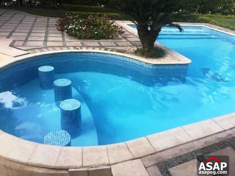 Villa with Pool for Rent in Mirage City Villa with Pool for Rent in Mirage City