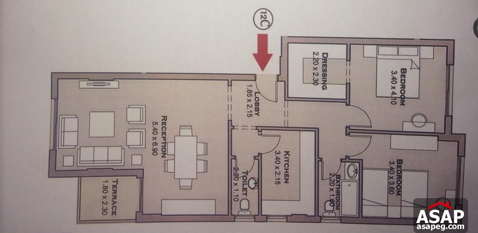 Apartment for Sale in Taj City Apartment for Sale in Taj City