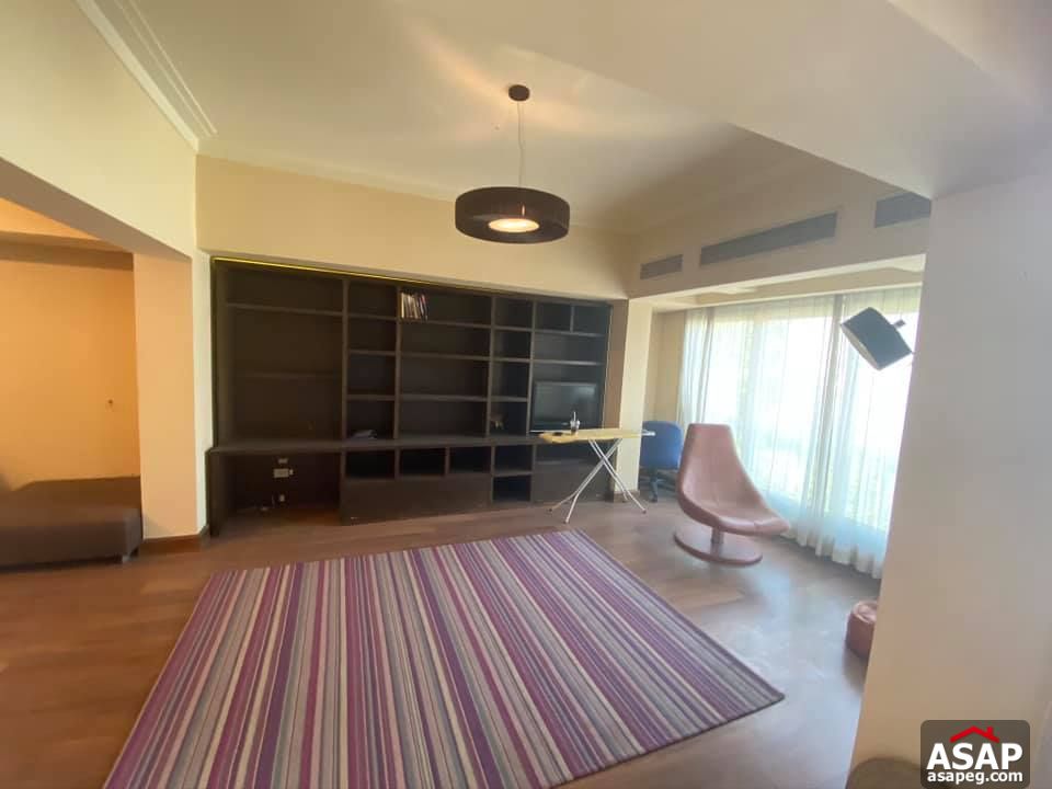 Furnished Flat with Nile View in Zamalek