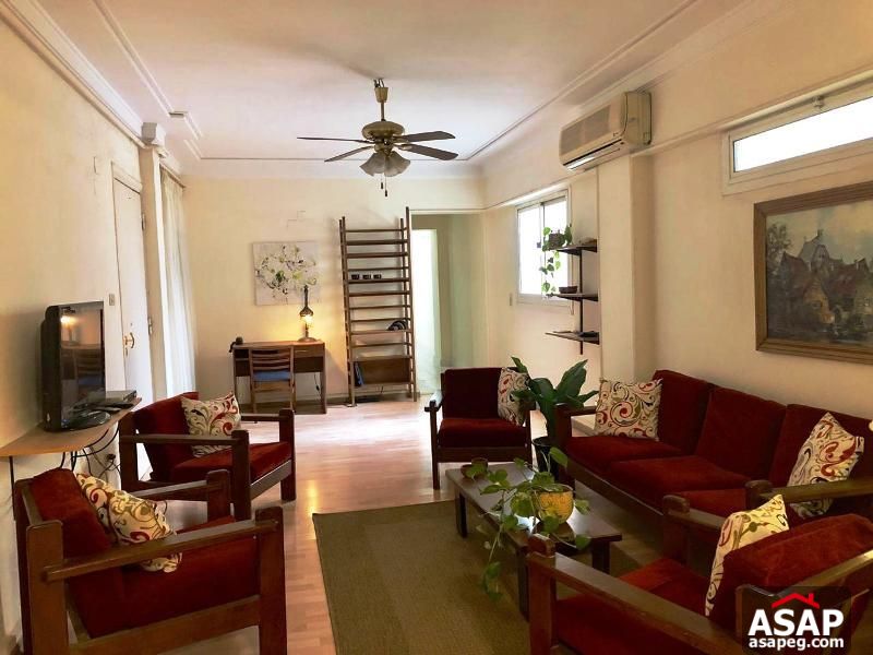 Flat with Big Balcony in Zamalek for Rent Flat with Big Balcony in Zamalek for Rent