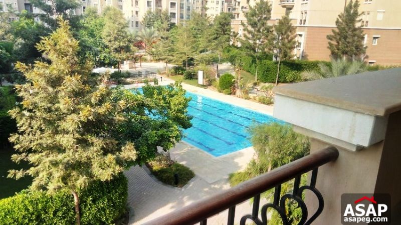 Apartment with Pool View in Katameya Plaza