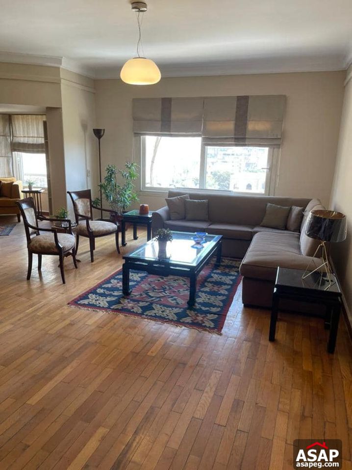 Apartment with Nile View for Rent in Zamalek