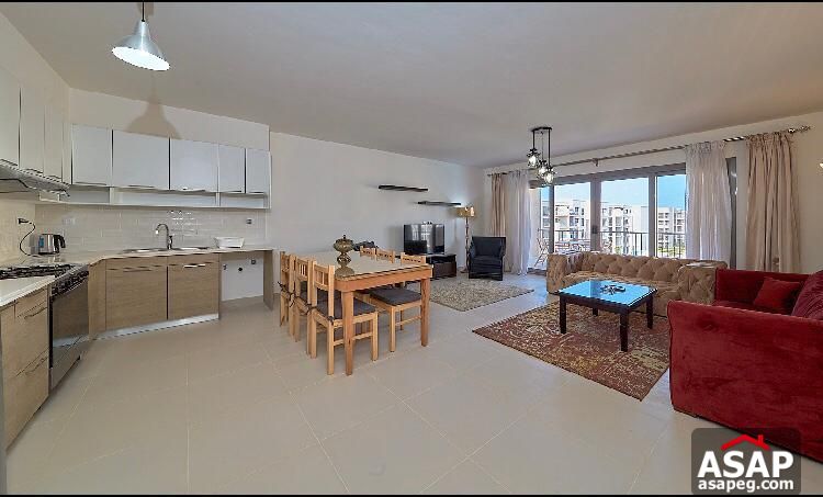 Furnished Chalet with Pool View for Sale in Marassi Furnished Chalet with Pool View for Sale in Marassi