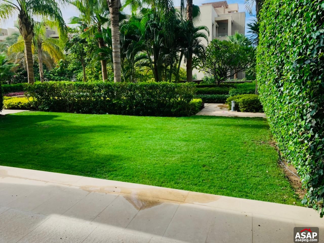 Duplex with Garden for Rent in Park View Hassan Allam