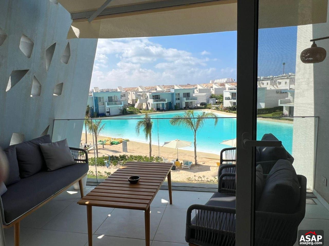 Chalet with Lagoon View for Sale in Fouka Bay