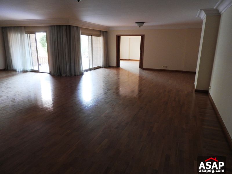 Apartment with Garden in Maadi for Rent