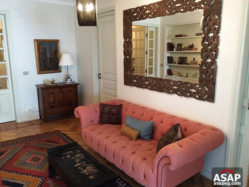 Apartment with Nile View for Sale in Zamalek