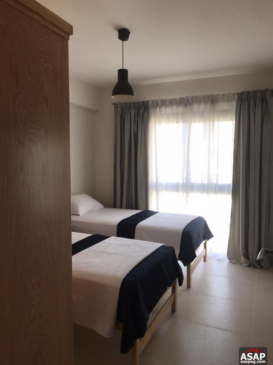 Furnished Chalet with Pool View for Sale in Marassi Furnished Chalet with Pool View for Sale in Marassi