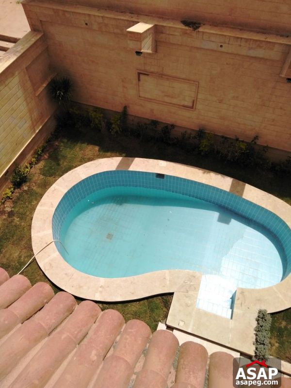 Villa with Pool for Rent in Deplomatic - New Cairo