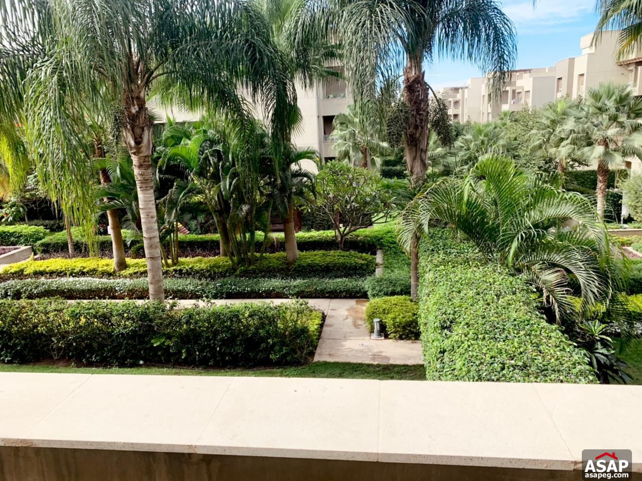Duplex with Garden for Rent in Park View Hassan Allam