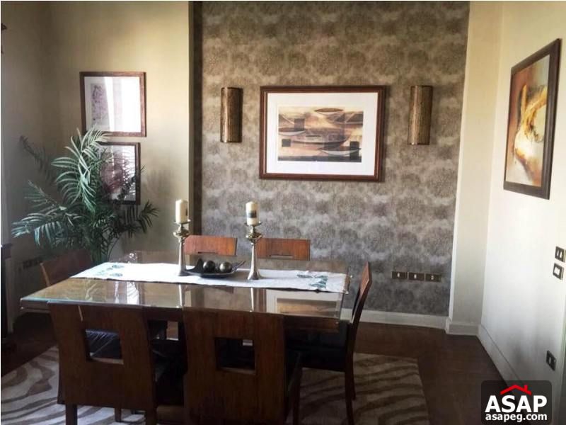 Apartment fully Furnished with 2 Rooms in Zamalek