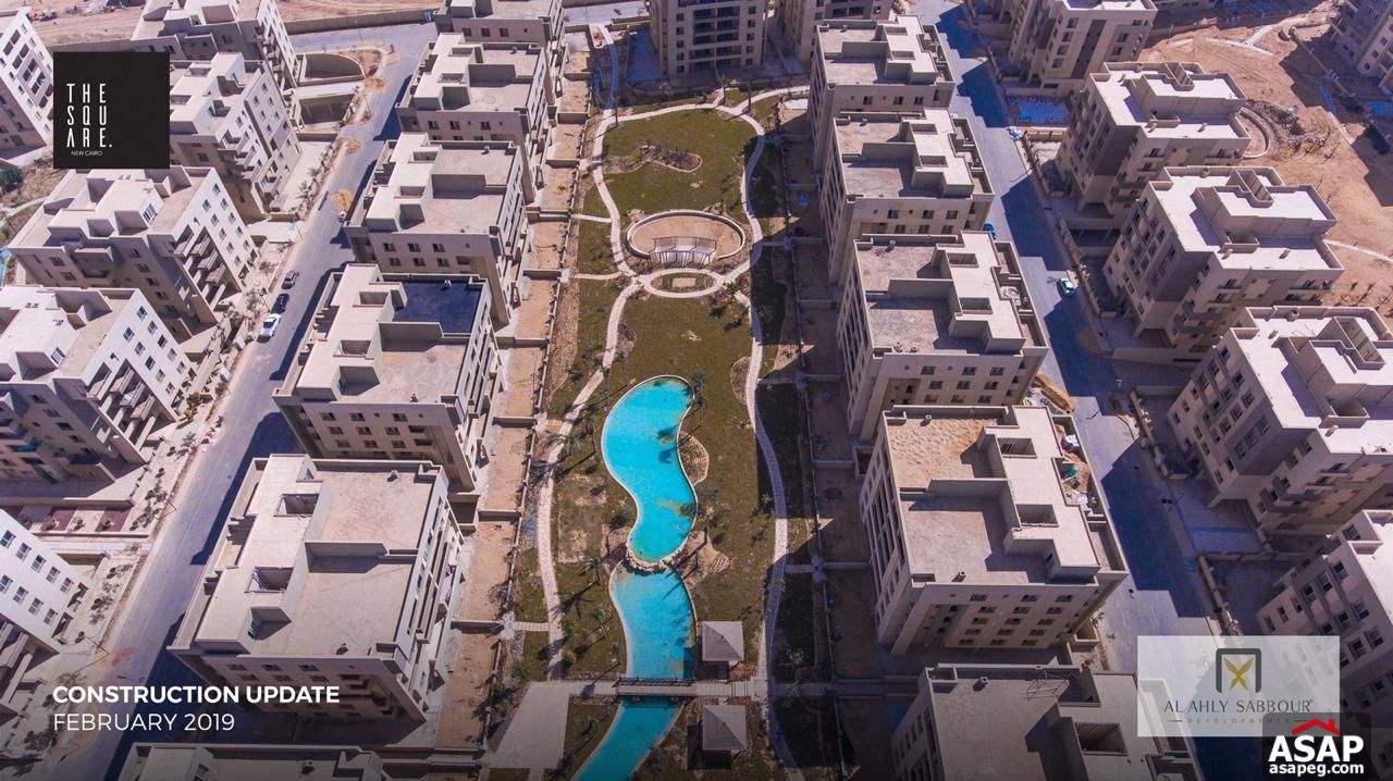 Apartment with big private garden for sale at the square sabbour