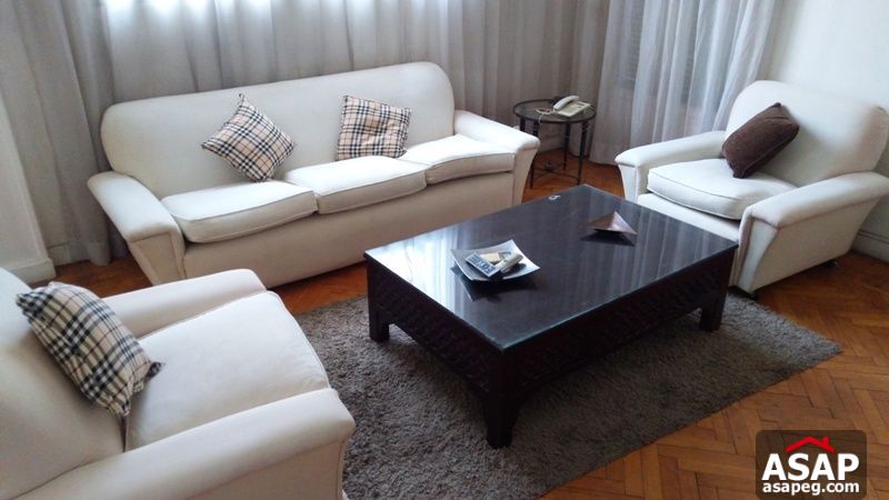 Apartment for rent in zamalek