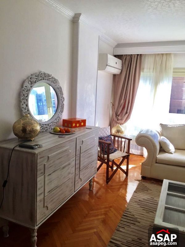 Furnished Apartment with Balcony in Zamalek