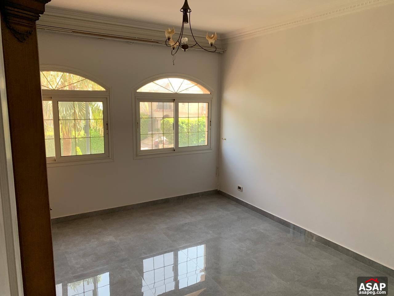 Villa with Golf View for Sale in Mirage Compound Villa with Golf View for Sale in Mirage Compound