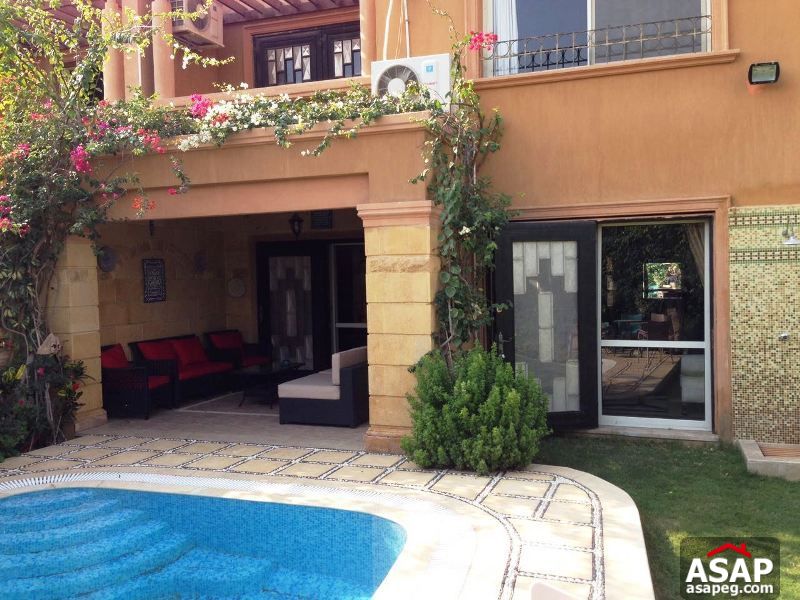 Fully Furnished Twin House for Rent in New Cairo