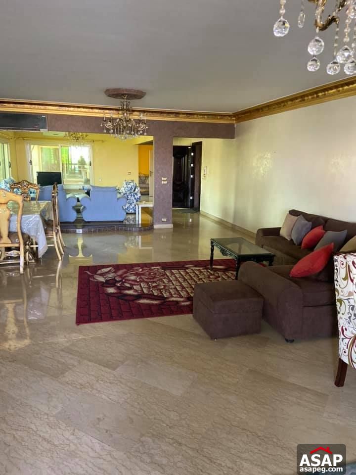 Flat with Nile View for Rent in Zamalek Flat with Nile View for Rent in Zamalek