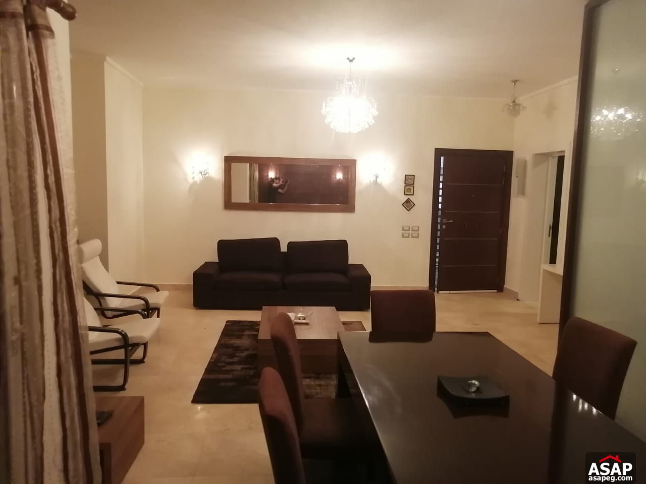 Furnished Ground Floor for Rent in The Village