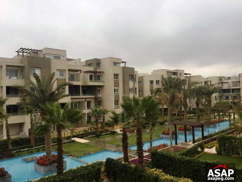 Apartment with Garden View for Sale in Park View - New Cairo Apartment with Garden View for Sale in Park View - New Cairo