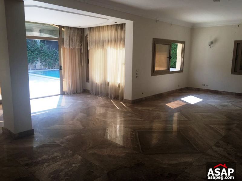 Villa with Pool for Rent in El Gezira - New Cairo Villa with Pool for Rent in El Gezira - New Cairo
