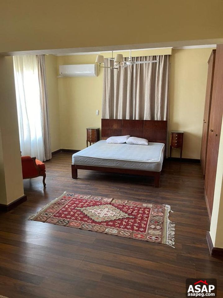 Apartment with Nile View for Rent in Zamalek