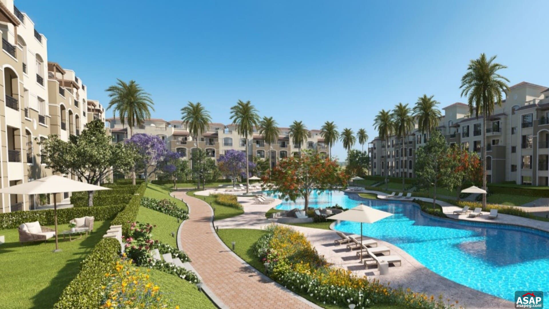 Ground Floor for Sale in Stone Residence Compound Ground Floor for Sale in Stone Residence Compound