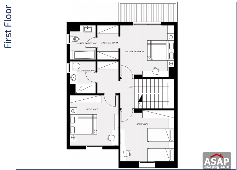 Town House with Swimming Pool for Rent in Mivida Compound Town House with Swimming Pool for Rent in Mivida Compound