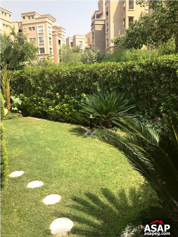 Apartment with Garden for Rent in Katameya Plaza