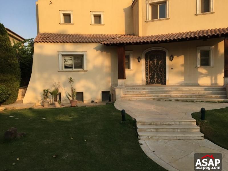 Villa with Pool for Rent in Katameya Heights Villa with Pool for Rent in Katameya Heights