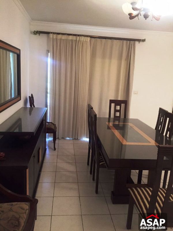 Furnished Apartment with Nice Balcony in El Rehab City