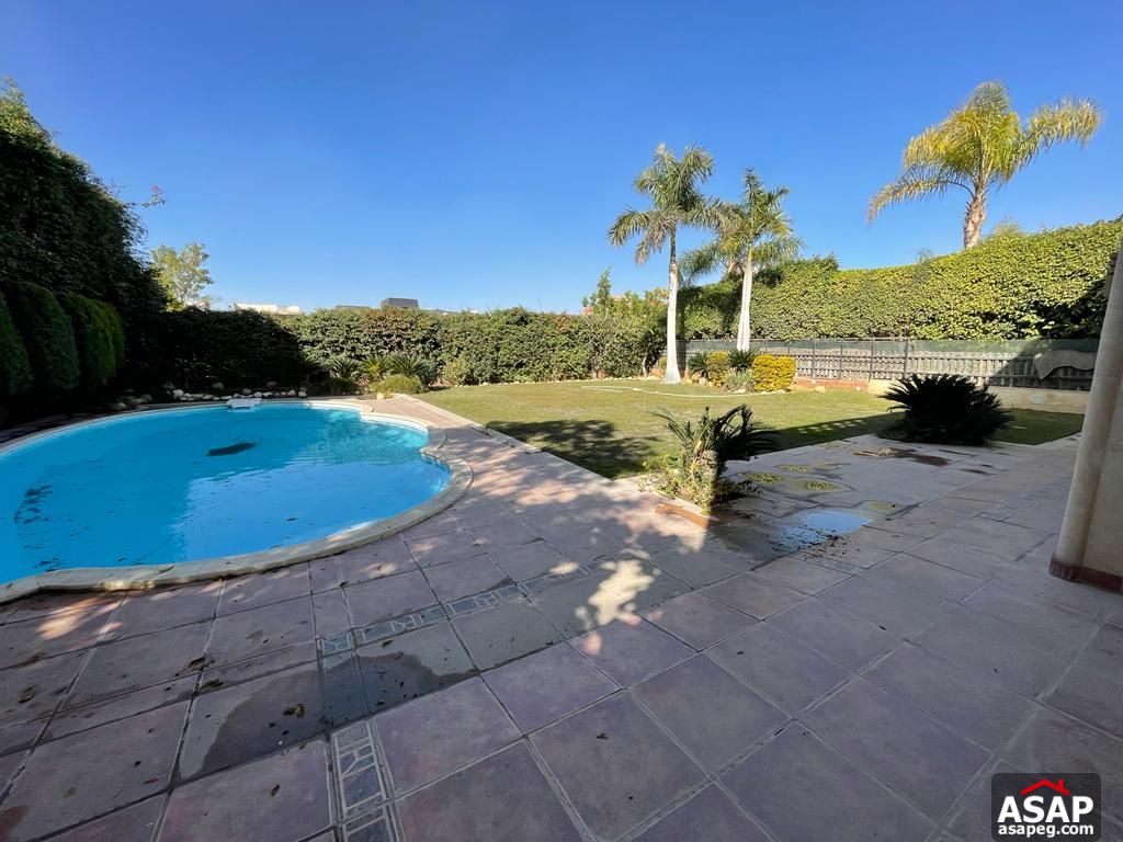 Stand Alone with Swimming Pool for Rent in Katameya Heights