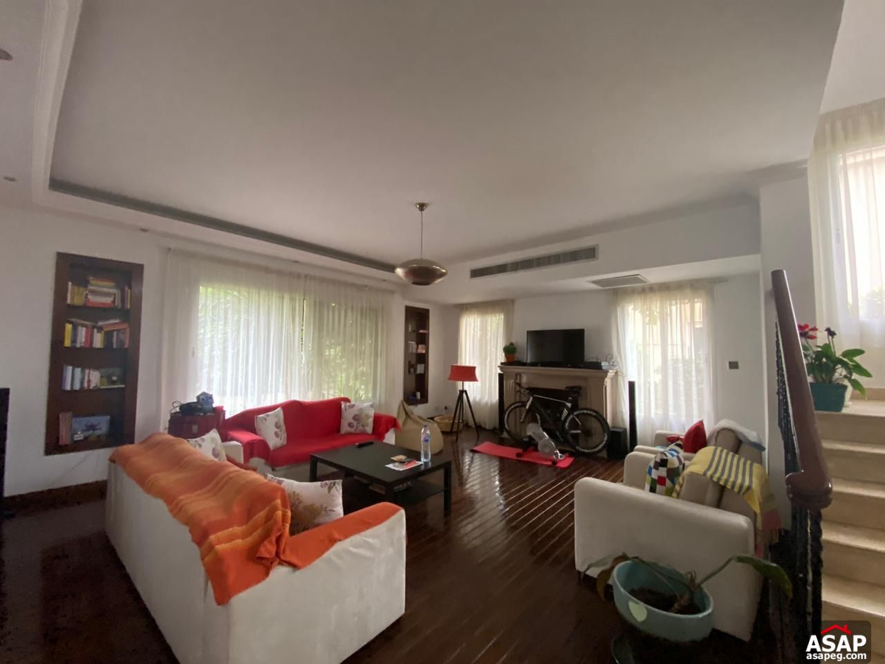 Villa for rent in katameya heights