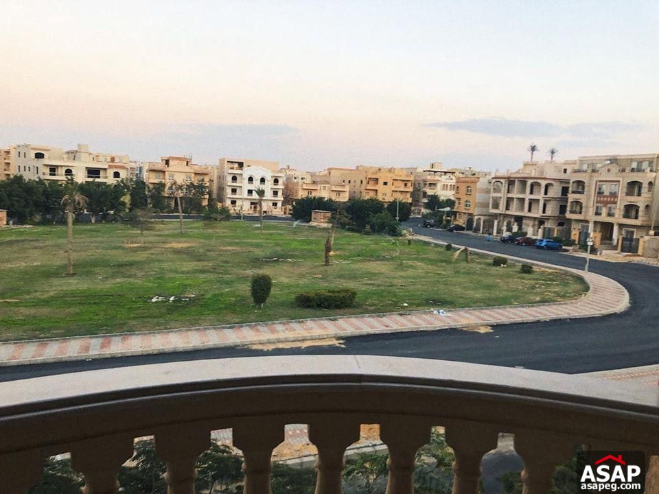 Nice Flat with Garden View for Rent in New Cairo Nice Flat with Garden View for Rent in New Cairo