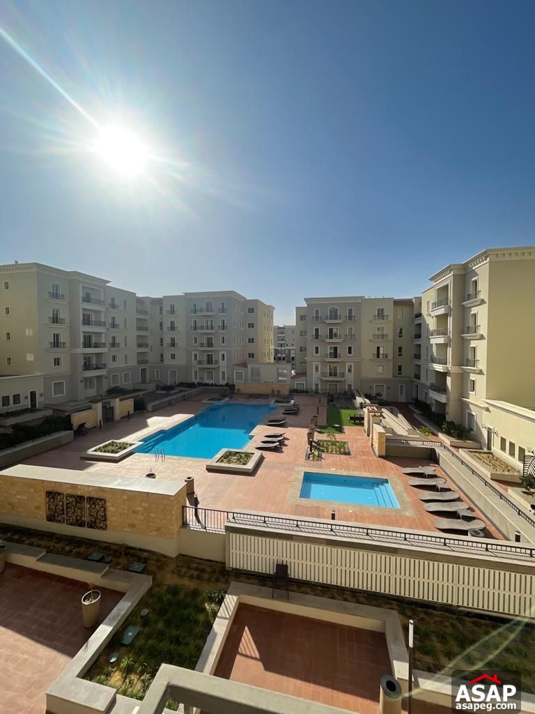 Apartment with pool View for Rent in Mivida