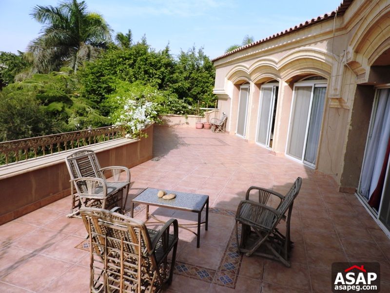 Furnished Apartment with Big Terrace in Katameya Heights