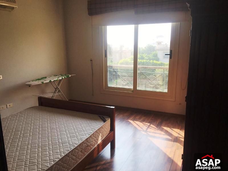 Furnished Apartment with Garden View in Katameya Heights Furnished Apartment with Garden View in Katameya Heights