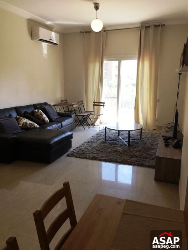 Furnished Apartment with Nice Balcony in Katameya Plaza Furnished Apartment with Nice Balcony in Katameya Plaza