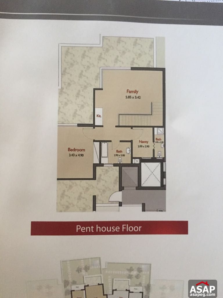 Penthouse for Sale in Village Gardens Katameya Penthouse for Sale in Village Gardens Katameya