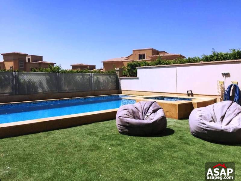 Stand Alone with Pool for Rent in Meadows Park - Sheikh Zayed Stand Alone with Pool for Rent in Meadows Park - Sheikh Zayed